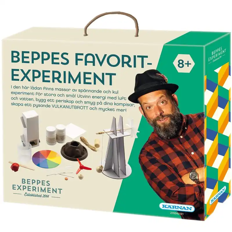 Professionell kvalitet - Beppes bästa experiment