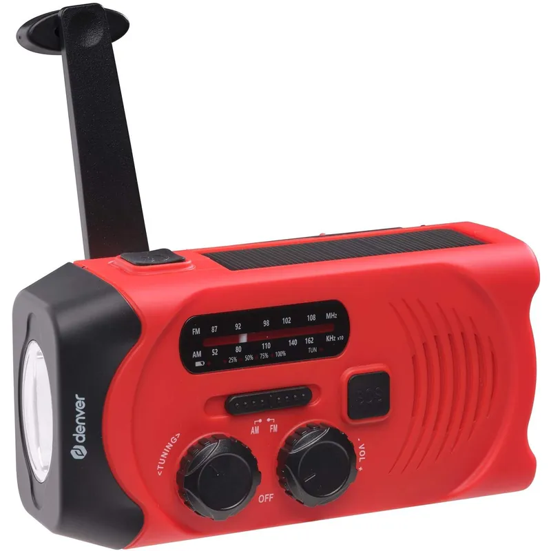 Crank radio with solar charging | Deal