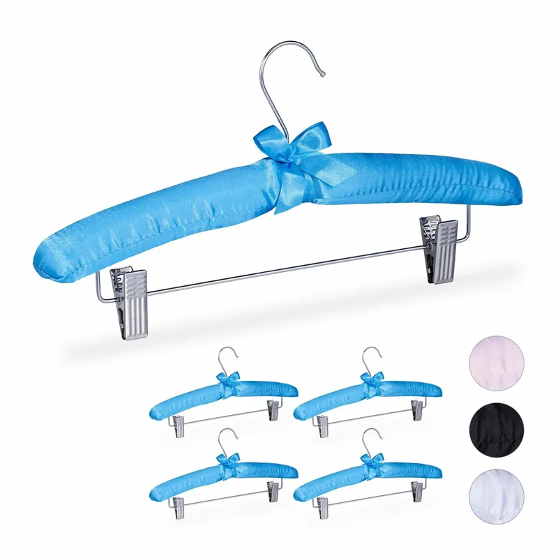 Kanonpris | Satin hanger with clips