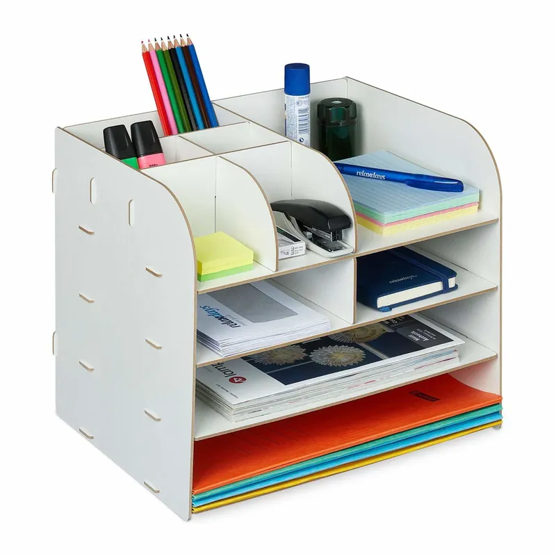 Desk organizer with storage compartment | Kanonerbjudande