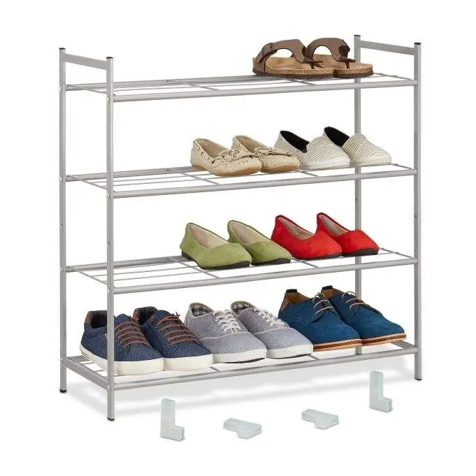 Så länge lagret räcker | Stackable shoe shelf with 4 shelves