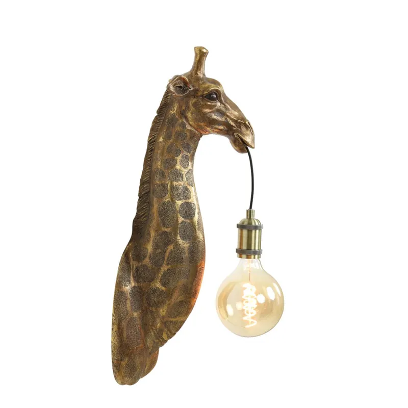 Nästan slut - Giraffe 60cm vägglampa